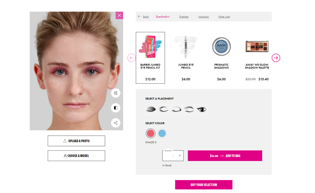 AI in Beauty Industry - Maybelline