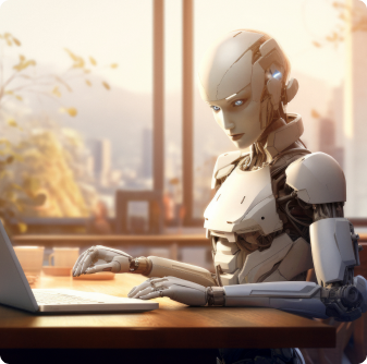 robot-working-office-instead-humans mobile