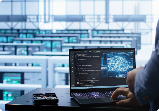 software developer data center using ai