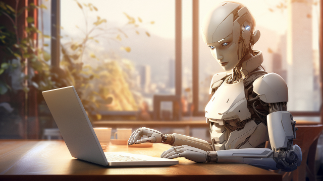 robot-working-office-instead-humans